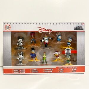 Disney Nano Metalfigs Die-Cast Metal Mini-Figures Wave 2 10-Pack NEW SEALED